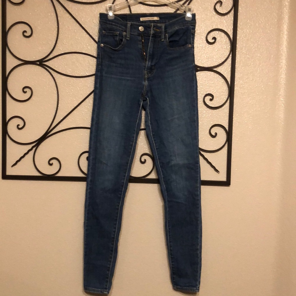 Levi’s mile high super skinny